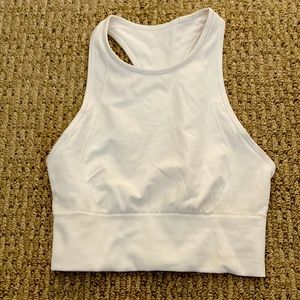 Lululemon Ebb to Street sports bra white